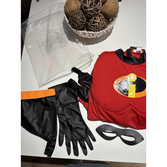 NWT The Incredibles Mr. incredible Adult Costume PL-  4X SUIT, Gloves, Mask - Picture 5 of 5